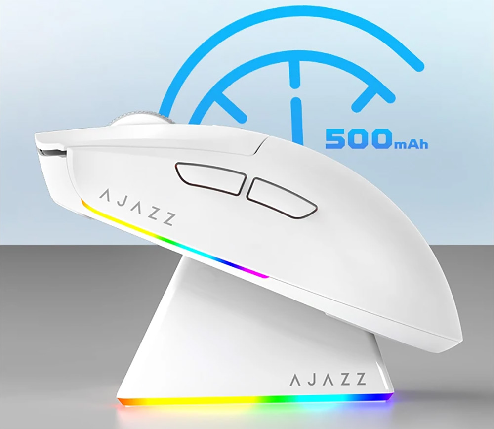 Бездротова миша Ajazz AJ139 V2 MC 12000 DPI з сенсором PixArt та 1000Hz